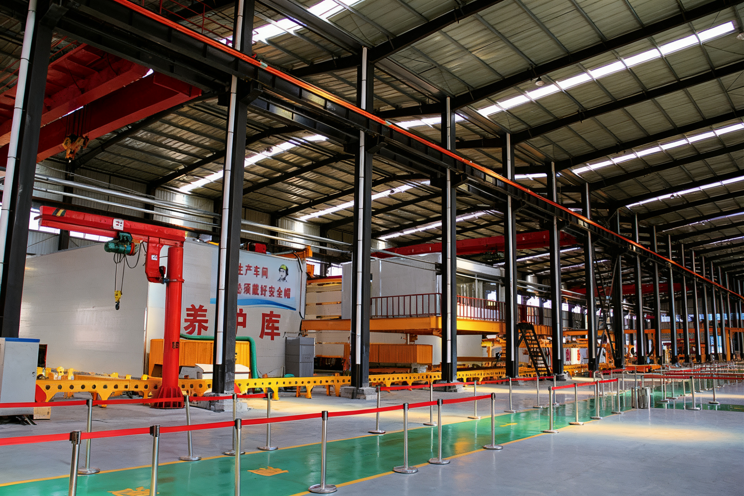 UHPC预制构件生产车间