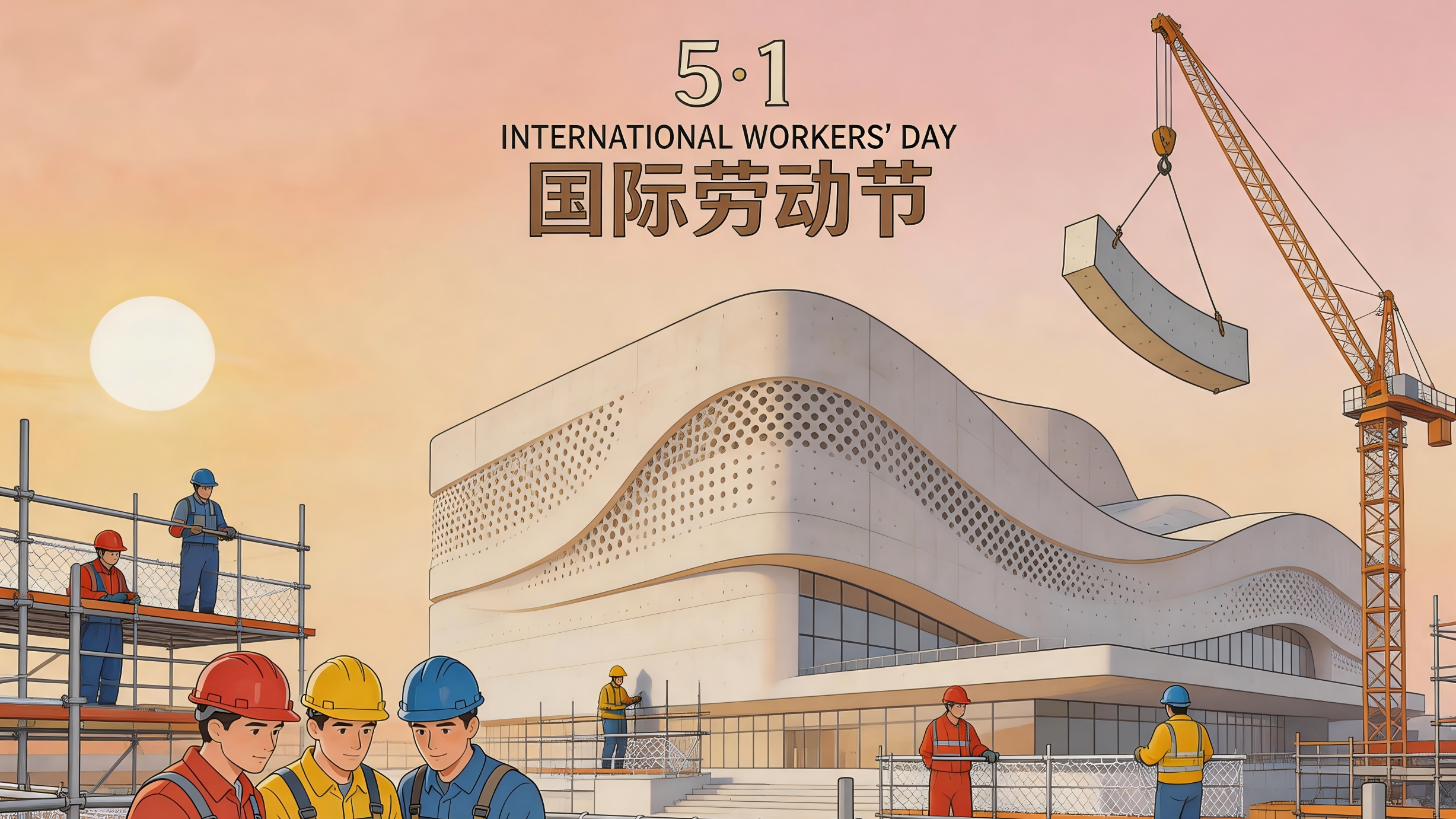 明达建科 ▏向每一位劳动者致敬！！！